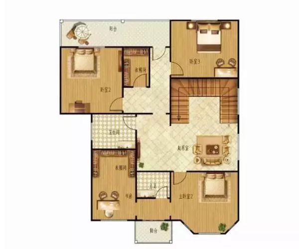 輕鋼別墅312m2簡(jiǎn)美風(fēng)格五居室 一不小心美出新高(圖3) 輕鋼別墅312m2簡(jiǎn)美風(fēng)格五居室 一不小心美出新高(圖3)