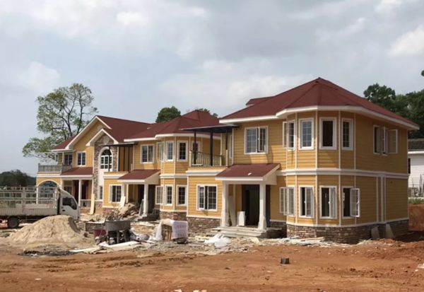 佛山輕鋼別墅施工 30萬起別墅定制 防13級(jí)臺(tái)風(fēng)(圖2)