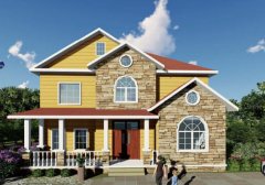 這款款平價輕鋼別墅，撐起農村的場子