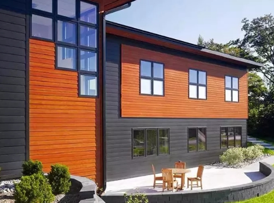 輕鋼別墅自建房外墻用哪種材料？(圖1)