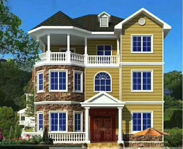 天長輕鋼別墅建筑設計 抗9級地震 29萬起建別墅(圖2) 睿婕輕鋼別墅