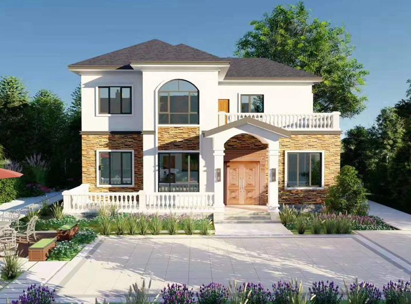 玉溪輕鋼別墅建筑公司 29萬起建別墅【綠色環(huán)保建筑】(圖1) 睿婕輕鋼別墅