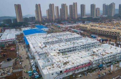 湖北火神山醫(yī)院的建造速度”中國建筑行業(yè)萬億級(jí)市場(chǎng)!(圖2) 火神山醫(yī)院