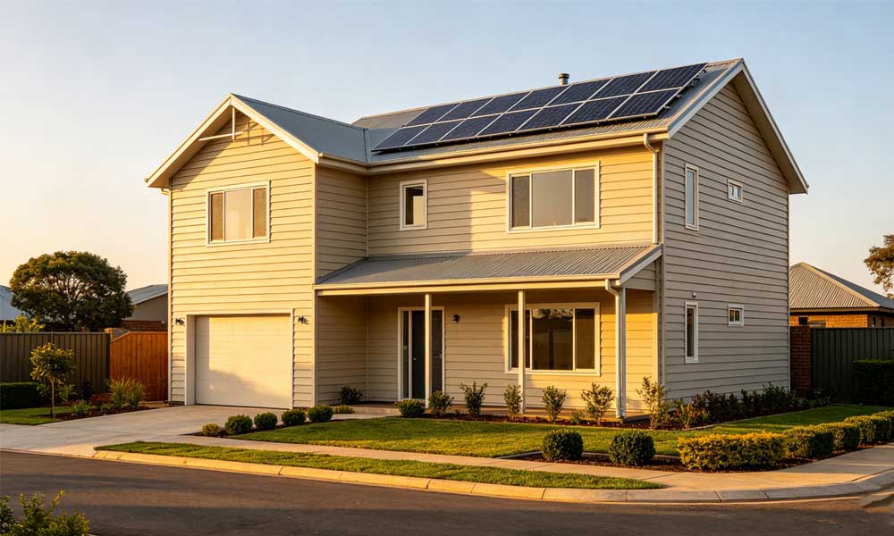 漢良睿婕輕鋼別墅：出口非洲的光伏儲能住宅，從鐵皮屋到綠色別墅