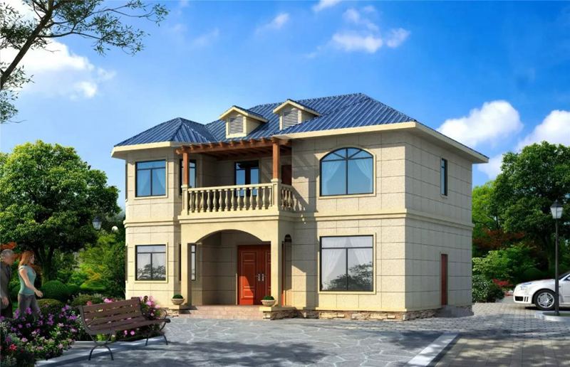 輕鋼別墅不牢固?一打就爛?來看看輕鋼的正規施工過程就知道了(圖2) 睿婕輕鋼別墅