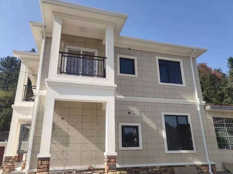 輕鋼別墅不牢固?一打就爛?來看看輕鋼的正規施工過程就知道了(圖12) 睿婕輕鋼別墅