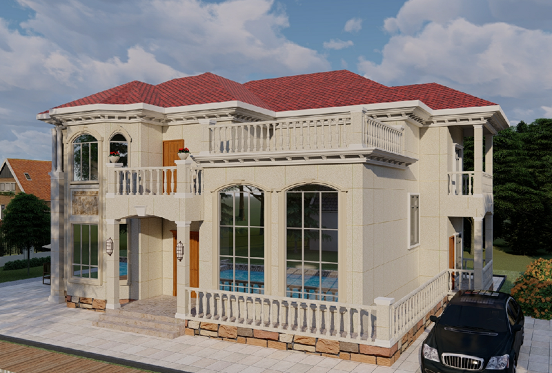 裝配式輕鋼結構房屋優缺點(圖2) 睿婕輕鋼別墅