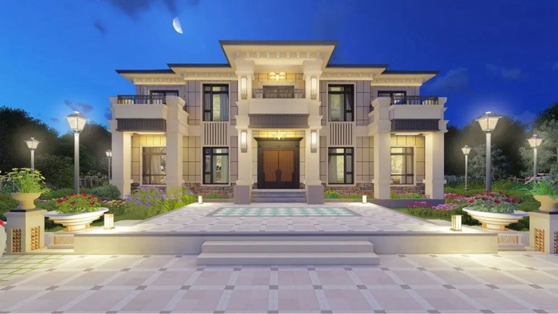 自建房是建輕鋼房屋還是傳統房屋?哪個價格更劃算?(圖5) 睿婕輕鋼別墅