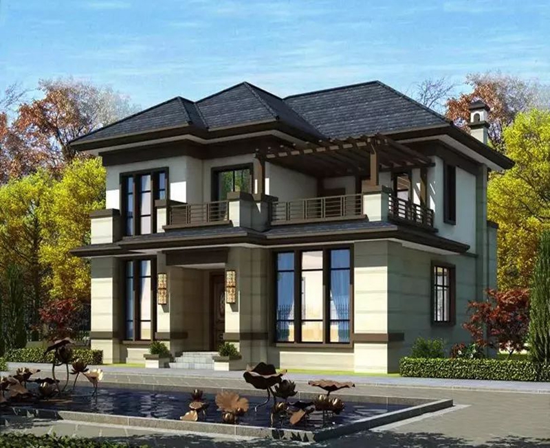 自建房是建輕鋼房屋還是傳統房屋?哪個價格更劃算?(圖8) 睿婕輕鋼別墅