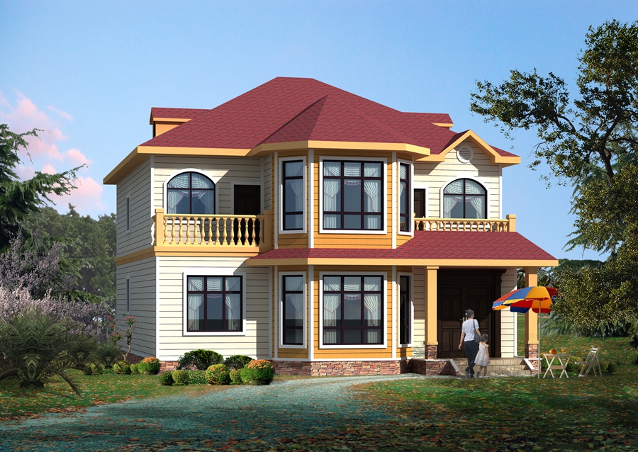 農村新生活，輕鋼別墅打造宜居農居空間