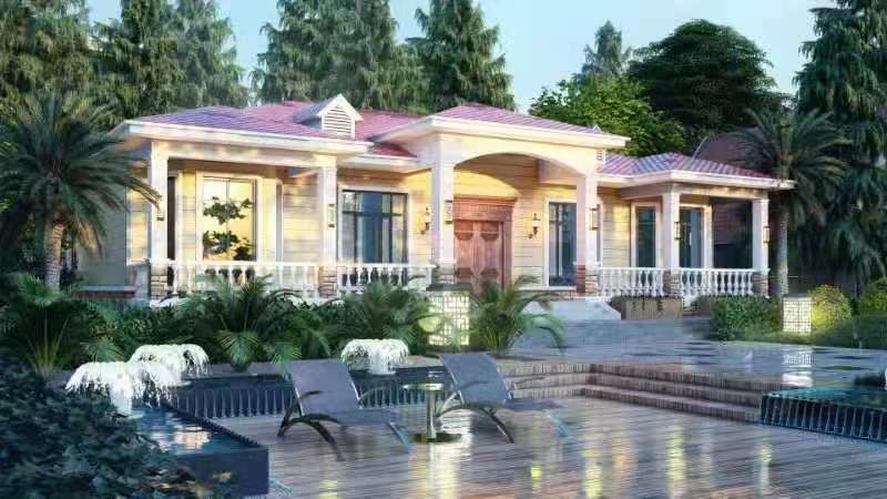 農村建房120平方輕鋼房要多少錢？