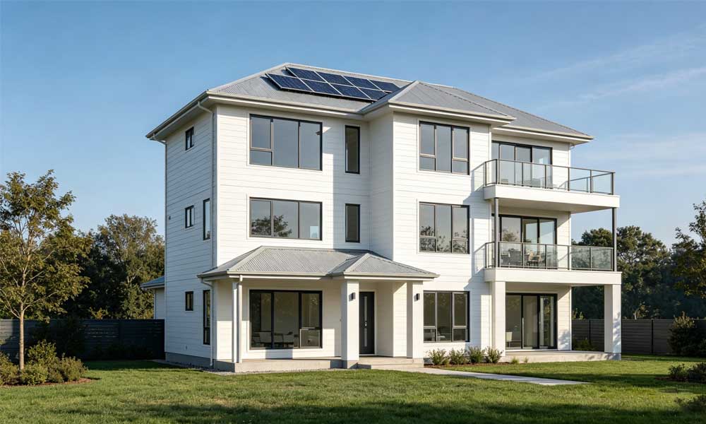 漢良輕鋼別墅可以建三層嗎？承重結構安全嗎？(圖1)