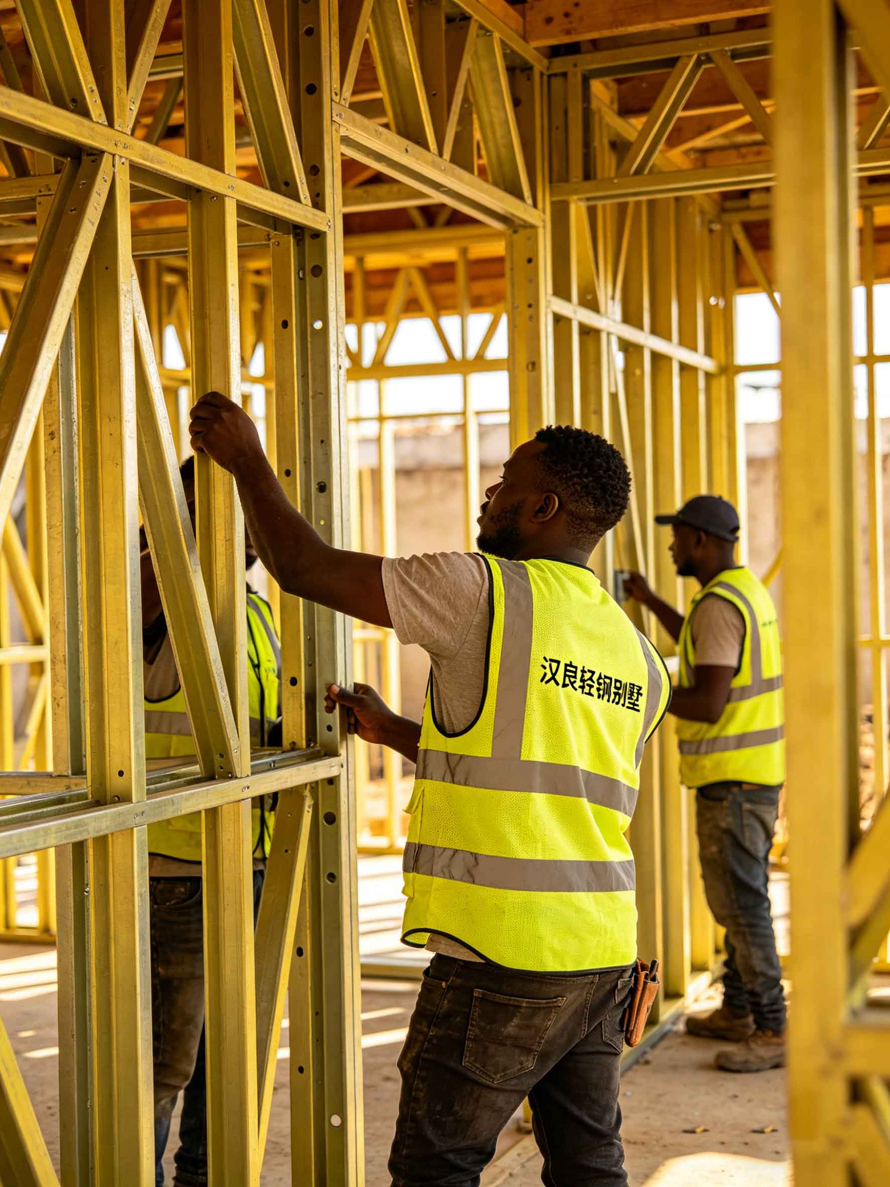 非洲開發(fā)商為何瘋狂下單？漢良睿婕輕鋼別墅+光伏儲(chǔ)能的三大優(yōu)勢(shì)(圖2)