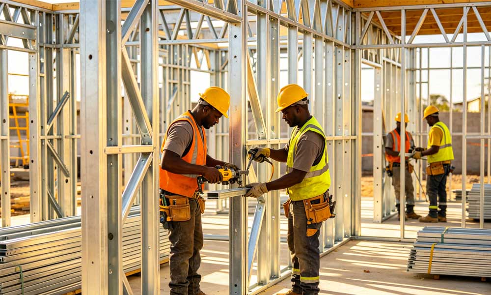 房地產(chǎn)開發(fā)商必看：漢良睿婕輕鋼別墅+光伏儲(chǔ)能，非洲項(xiàng)目增值利器(圖2)