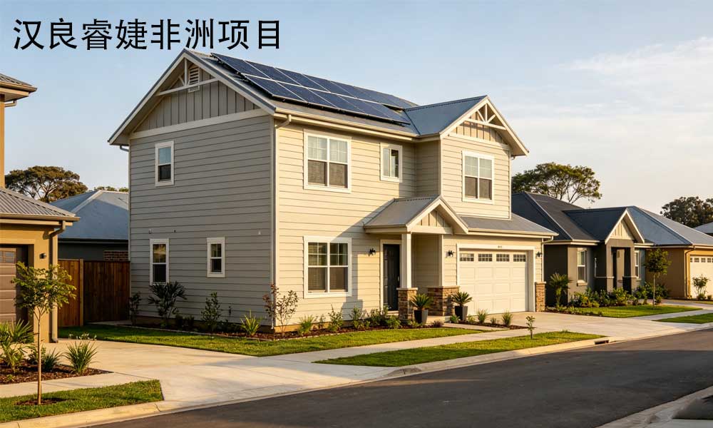 非洲開發商選型避坑指南：漢良睿婕輕鋼別墅+光伏儲能，品質護航無隱患(圖1)